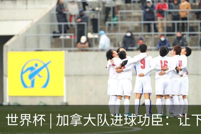 世界杯 | 加拿大队进球功臣：让下个对手“吃苦”
